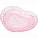 ミニチュア食器 ハートのお皿（ピンクラメ・87ミリ） [タミヤデコレーションシリーズ]