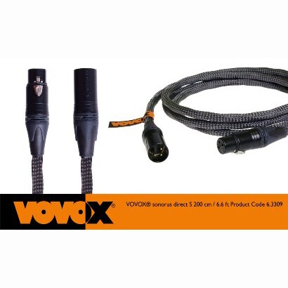 SONORUS DIRECT S 6.3309 [マイク・ラインケーブル XLR（F）-XLR（M） 200cm]