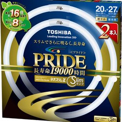ヨドバシ.com - 東芝 TOSHIBA FHC20-27ED-PDL2PN [丸形スリム管蛍光灯