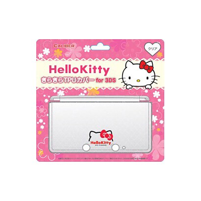 3DT-C1 [3DS用 ハローキティキラキラTPUカバーfor3DS クリア]
