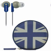 カナルタイプイヤホン UKブルー Canty ZHP-017P UK_Blue ZUM80405