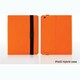 iPad2/第3世代iPad用レザーケース iShell Hybrid Case オレンジ Hybrid-Orange