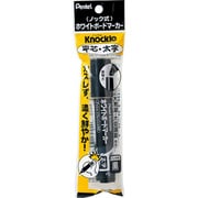 ホワイトボードマーカー ノックル 平芯・太字 黒 XEMWL6WA