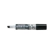 ホワイトボードマーカー ノックル 平芯・太字 3~7mm 黒 EMWL6W-A