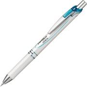 シャープペン エナージェルシャープペンシル 0.5mm HB ノック式 本体色:パールホワイト/スカイブルー PL75-SW
