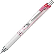 シャープペン エナージェルシャープペンシル 0.5mm HB ノック式 本体色:パールホワイト/ピンク PL75-PW