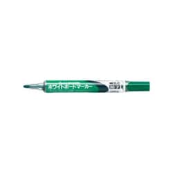 ホワイトボードマーカー ノックル 丸芯・細字 1.6mm 緑 EMWLS-D