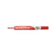 ホワイトボードマーカー ノックル 丸芯・細字 1.6mm 赤 EMWLS-B