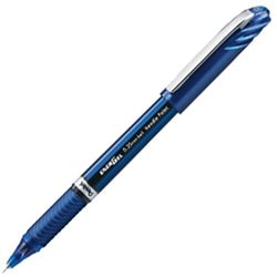 ゲルインキボールペン ENERGEL EURO（エナージェルユーロ） 0.35mm キャップ式 インク色：青 本体色：ブルー ニードルチップ 超極細 速乾 BLN23-C