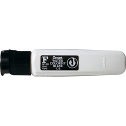 エフ水彩 えのぐ ポリチューブ入り ワンタッチキャップ くろ WFCT28