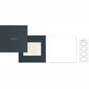 カラー色紙　フォトフレーム　ストライプ柄＜S＞ 33153006
