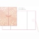カラー色紙　両開き　リボン　桜柄 33146006