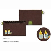 パスケース オカメインコ柄 57206006