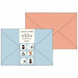 封筒　しあわせ　クローバー柄 20464006