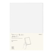 MDノートカバー<A5> 透明 ペンホルダー付 49360006