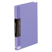 クリアーファイルカラーベース W 132CW A4タテ型 40枚 藤 132CWフシ