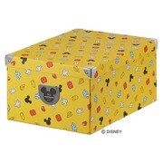 4067MPキイ [DISNEY MAGIC POCKETS 4067MP 収納ボックス Lサイズ 黄]
