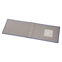 キングファイル スーパードッチ<脱・着>イージー用替え表紙 2495EAH (2495EA用) 青 2495EAHアオ