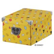 4066MPキイ [DISNEY MAGIC POCKETS 4066MP 収納ボックス Mサイズ 黄]