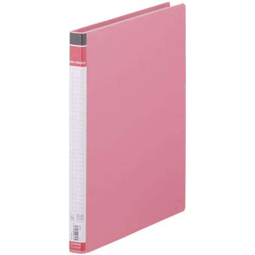 リングバインダーBF 667BF A4タテ型 リング内径:17mm ピンク 667BFヒン