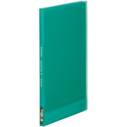 シンプリーズ クリアーファイル(透明) 186TSP A4タテ型 20枚 緑 186TSPミト