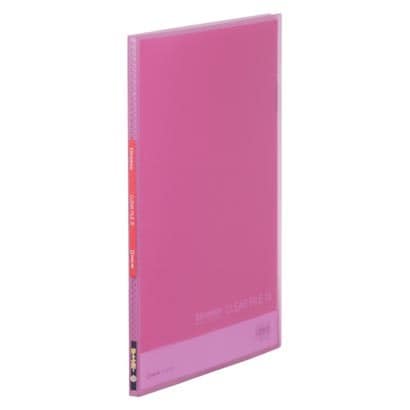 シンプリーズ クリアーファイル(透明) 186TSPH A4タテ型 10枚 ピンク 186TSPHヒン