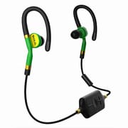 Bluetooth対応 スポーツヘッドホン RUN FREE グリーン&イエロー SRF01-NY