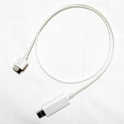 iPhone用 光るUSB充電ケーブル ブラック/パープル XE-LCI-02