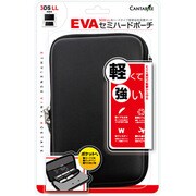 CA-3DLE-BK [3DSLL用 EVAセミハードポーチ ブラック]