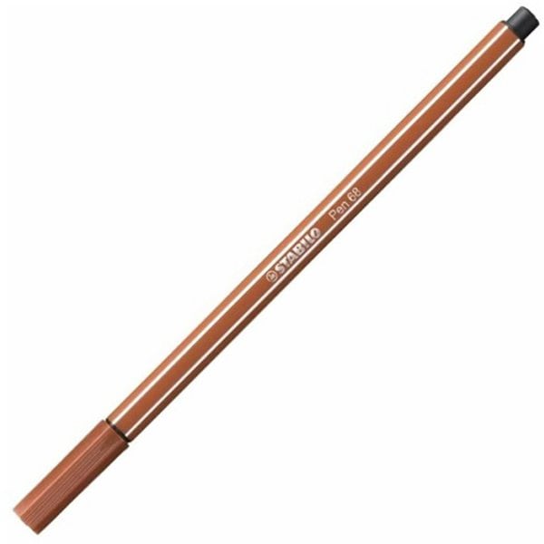 水性フェルトペン ペン68 太字 1mm シエナ 68-75