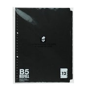 B5インデックス 12 ブラック B5RF-12-02