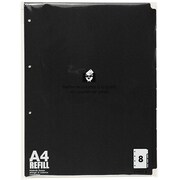 A4インデックス 8 ブラック A4RF-08-02