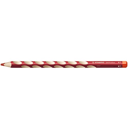 かきかた学習色鉛筆 イージーカラー 右手用 レッド 332-315