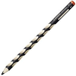 かきかた学習色鉛筆 イージーカラー 右手用 ブラック 332-750
