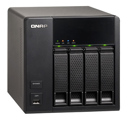 QNAP Home/SOHOシリーズ 4ベイ エントリーNAS TS-412