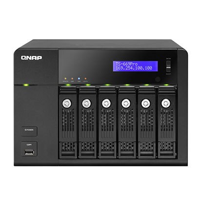 QNAP SMB/Corporateシリーズ 6ベイ 中小法人向けNAS TS-669Pro