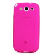 aglowDESIGN GALAXY S3 SC-06D用 TPUケース クリアピンク