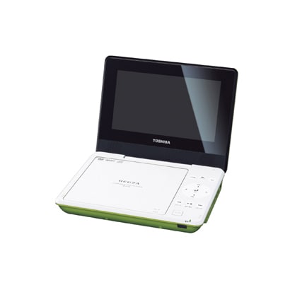 7V型ポータブルDVDプレーヤー グリーン SD-P77SG
