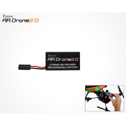 AR.Drone 2.0専用バッテリー 11.1V-1000mAh (クレードル仕様) PF070034