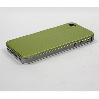 iPhone4S アルミガード グリーン