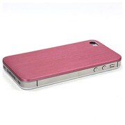 iPhone4S アルミガード ピンク