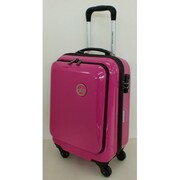 Rakusas(ラクサス)旅行日数目安:1~2泊 26L TSAロック搭載 機内持ち込み可 ピンク ECL-001