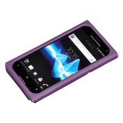 M1222PP [Xperia acro HD docomo：SO-03D/au：IS12S用 スキンバー パープル]