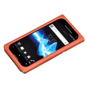 M1222OR [Xperia acro HD docomo：SO-03D/au：IS12S用 スキンバー オレンジ]