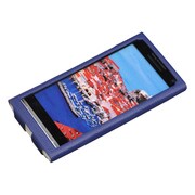 M1227BL [Xperia NX docomo：SO-02D用 レザーバー ブルー]