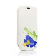 GALAXY SIII docomo:SC-06D用 ウォーターカラーカバー ブルー M2311BL