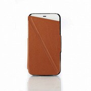 CDNTrigonBrown [iPhone4/4Sケース レザー折畳み式 ブラウン]