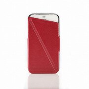 CDN TrigonRed [iPhone4/4Sケース レザー折畳み式 レッド]
