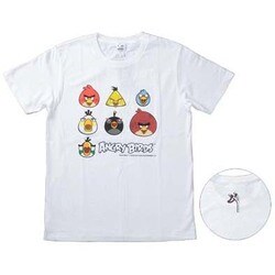 アングリーバード Tシャツ [クラシック・2 ホワイト M]