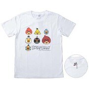 アングリーバード Tシャツ [クラシック・2 ホワイト XL]